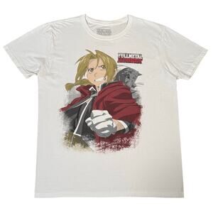 Vintage 2004 Fullmetal Alchemist Anime Shirt Edward Elric Graphic Tee Large